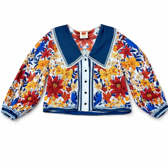 FARM Rio Florisbela Button down  Blouse - Picture 4 of 4